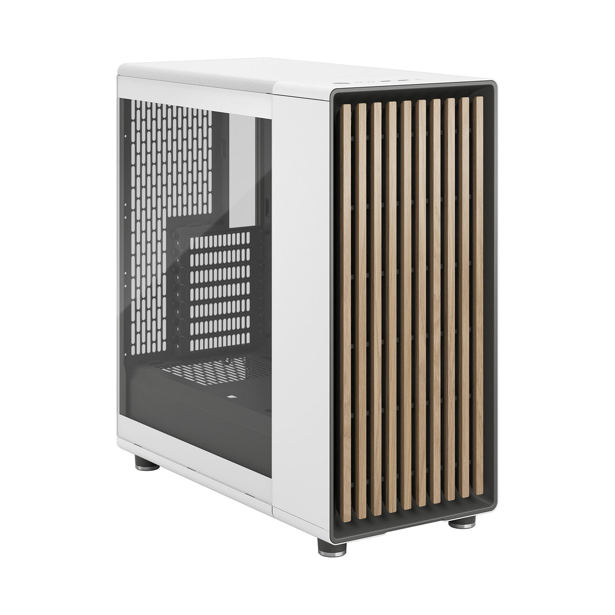 Fractal Design North - ATX Mid Tower Case in White