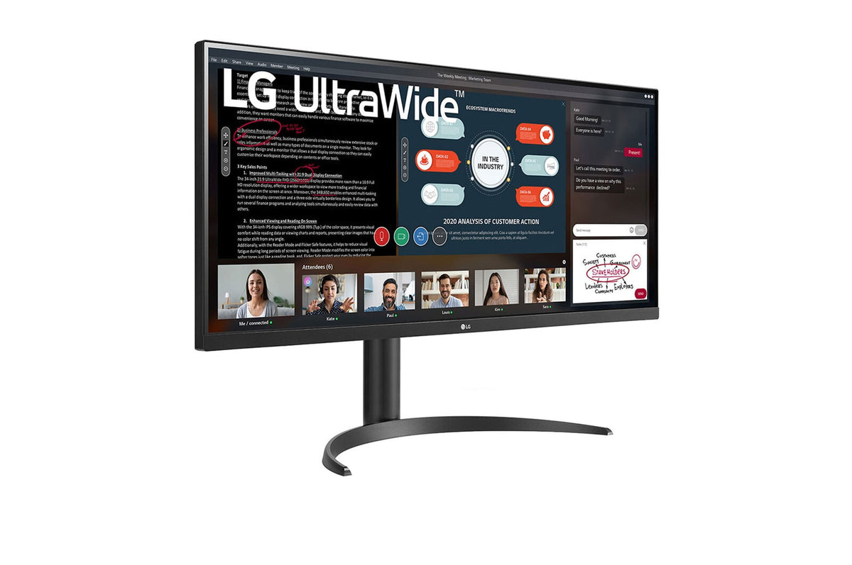 LG 34WP550-B - 86.4 cm (34&quot;) - 2560 x 1080 pixels UltraWide FHD LED Monitor