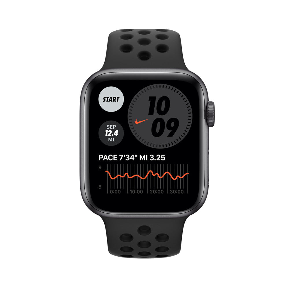Apple Watch Series 6 - Space Grey Aluminum with Black Nike