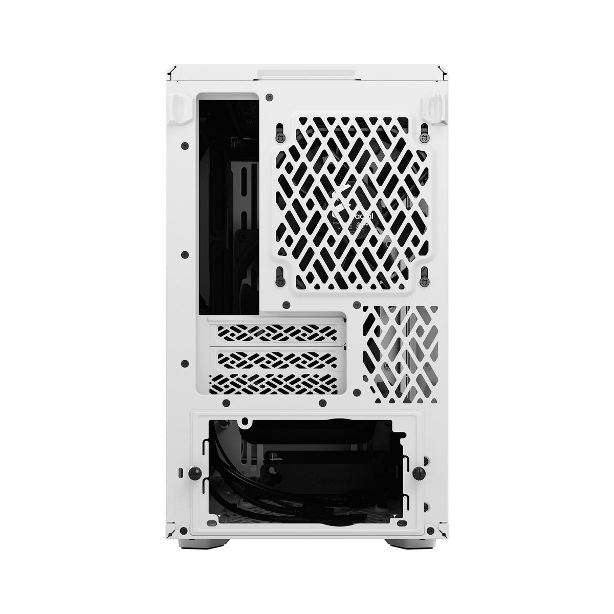 Fractal Design Meshify 2 Nano - Mini ITX Tower Case in White