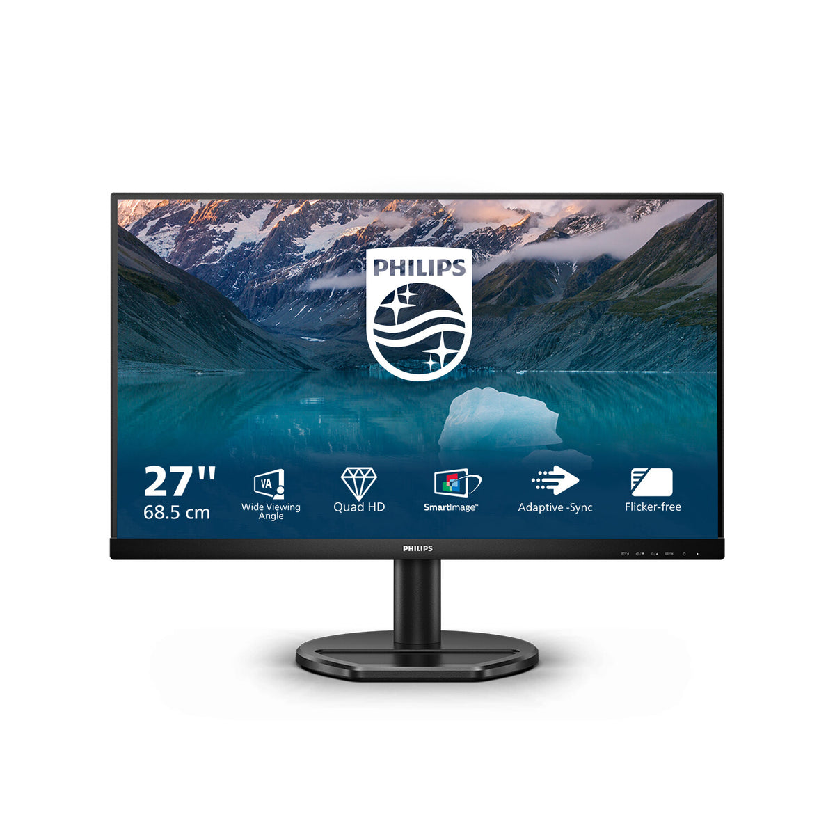 Philips S Line 275S9JAL/00 computer monitor 68.6 cm (27&quot;) 2560 x 1440 pixels Quad HD LCD Black