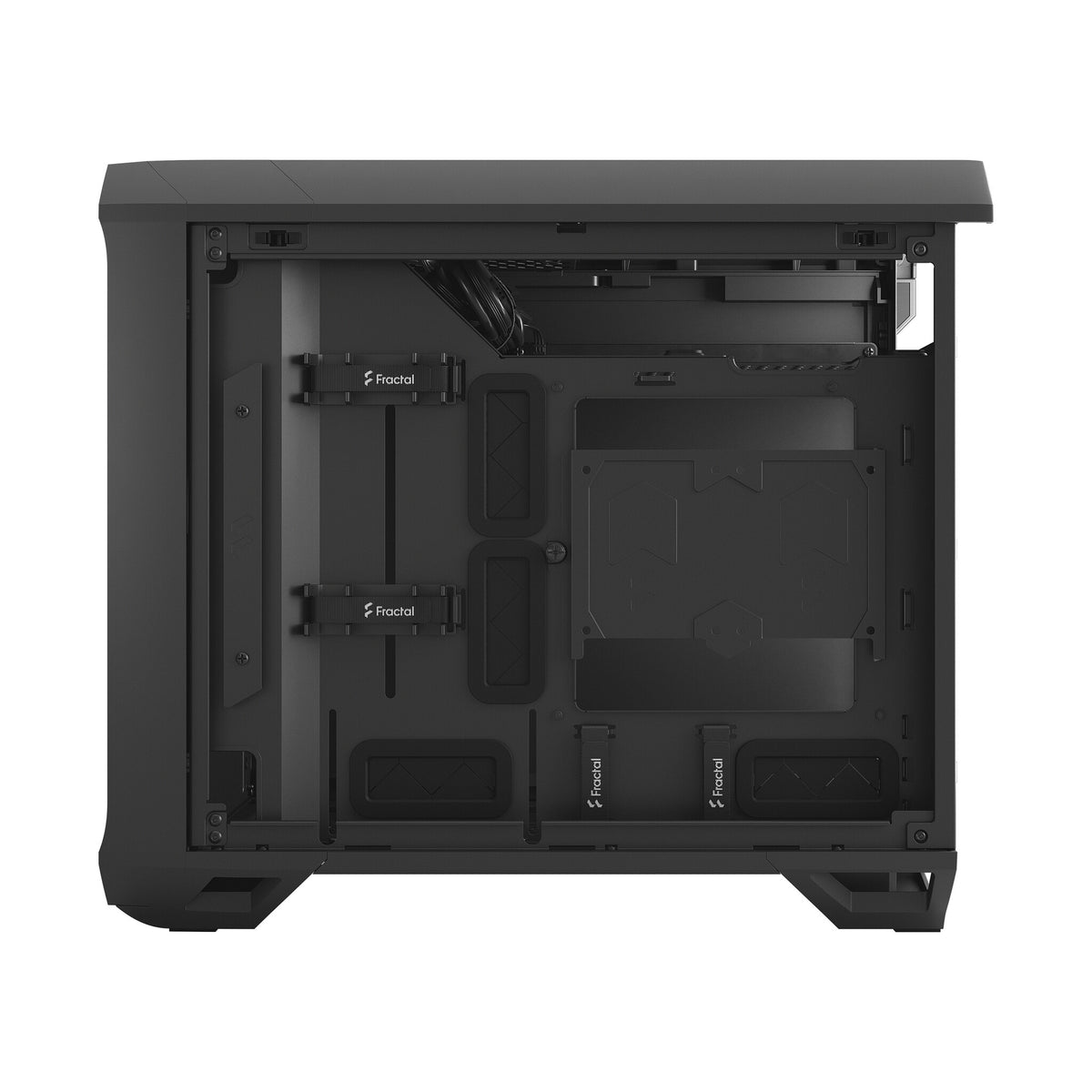 Fractal Design Torrent Nano Micro - Mini ITX Tower Case in Black