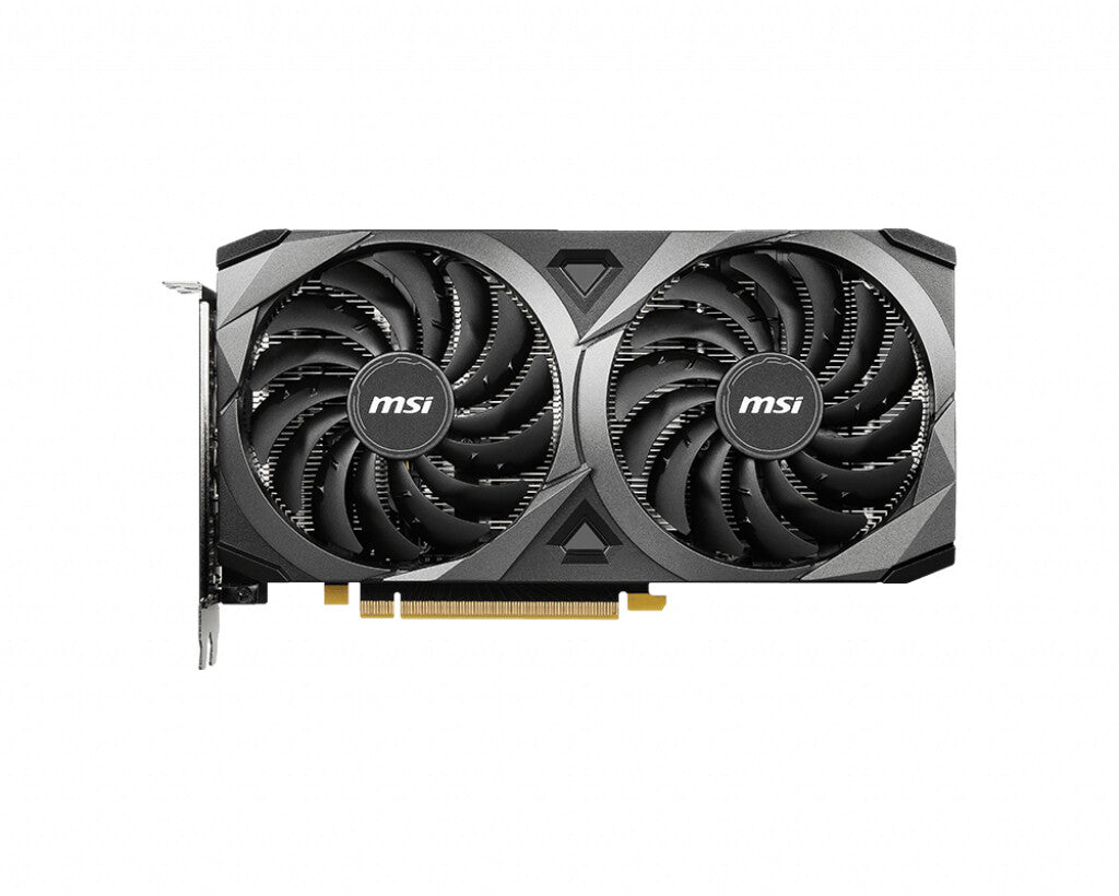 MSI VENTUS 2X 8G OC - NVIDIA 8 GB GDDR6 GeForce RTX 3050 graphics card