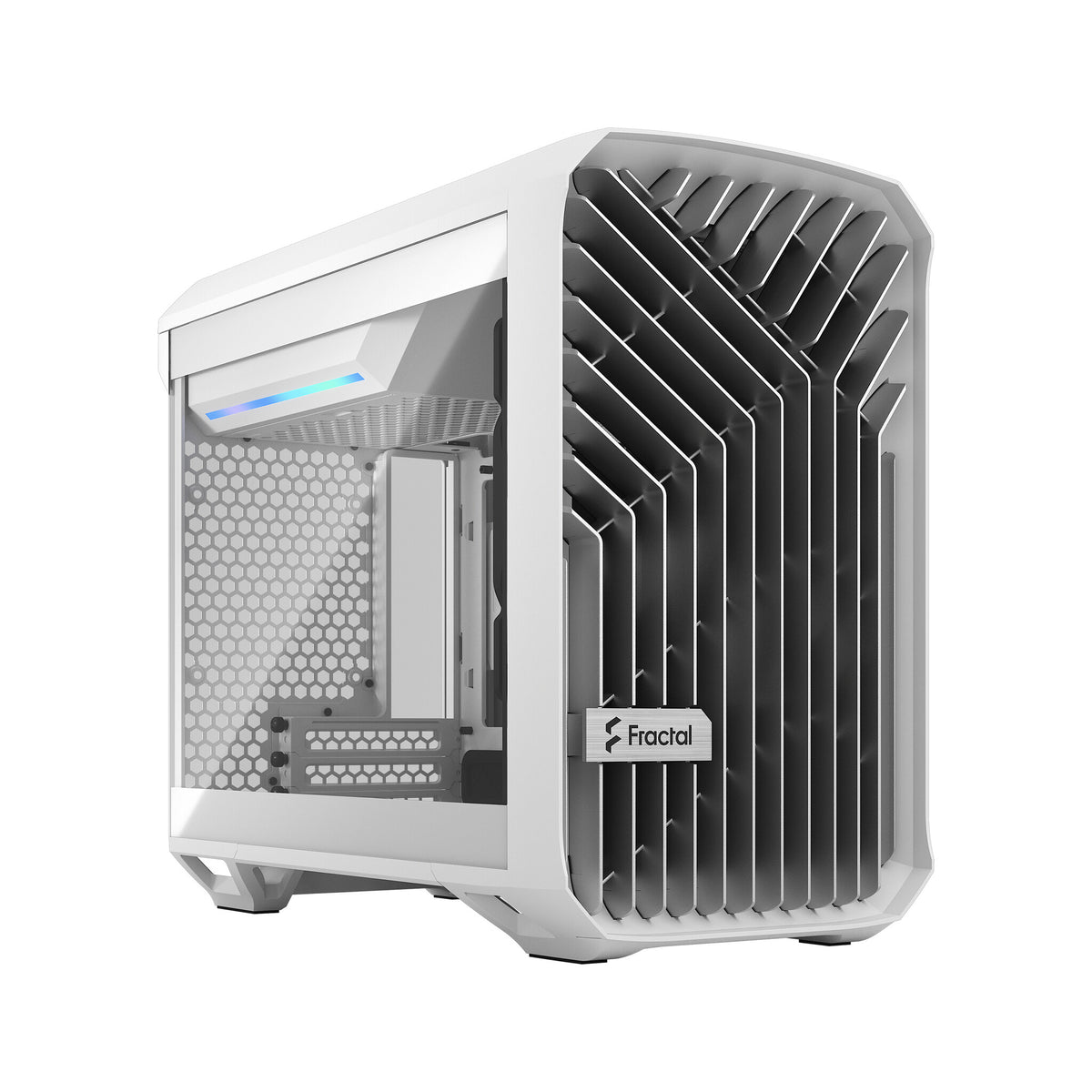 Fractal Design Torrent Nano - Mini ITX Tower Case in White / Black