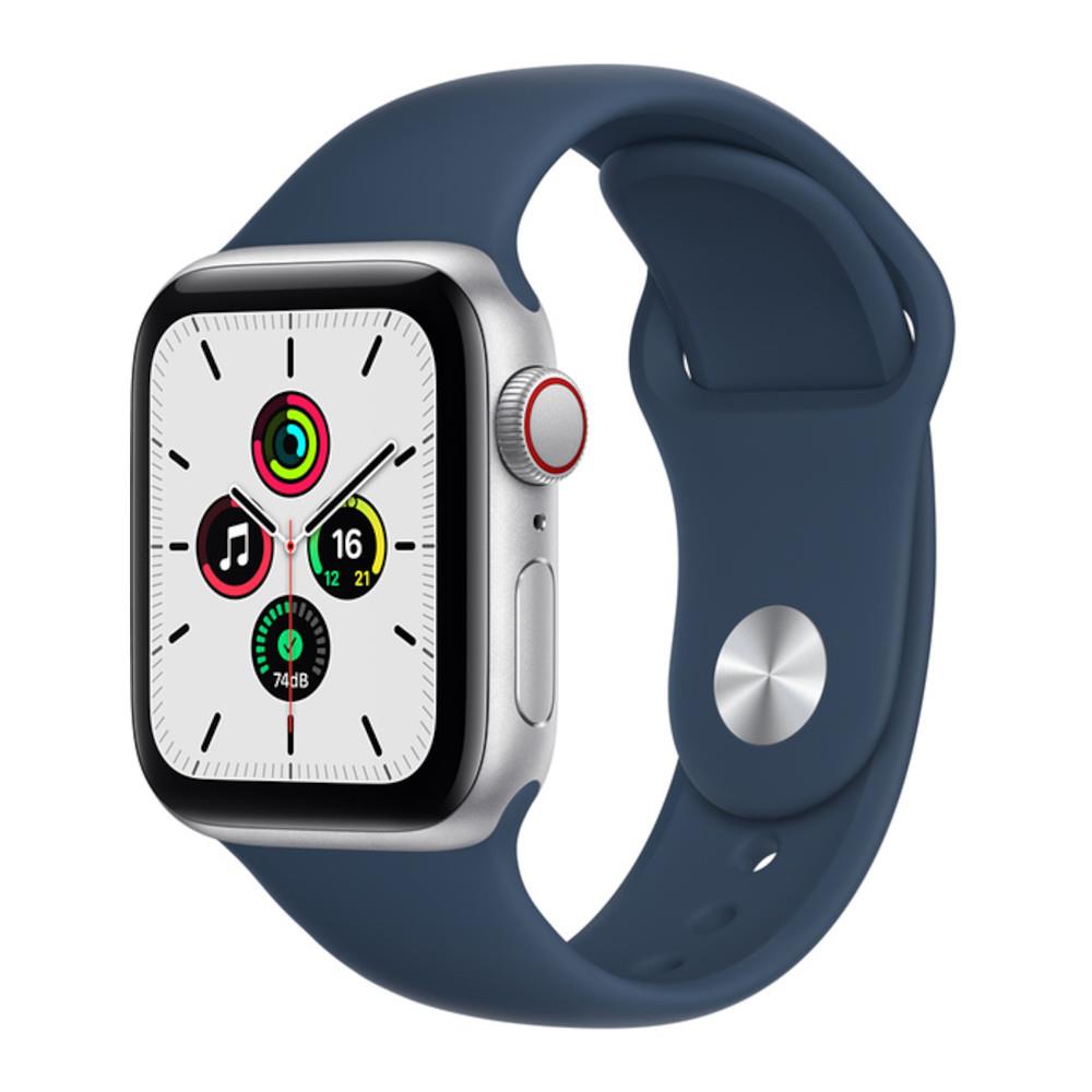 Apple Watch SE OLED 40 mm Digital 324 x 394 pixels Touchscreen 4G Silver Wi-Fi GPS (satellite)