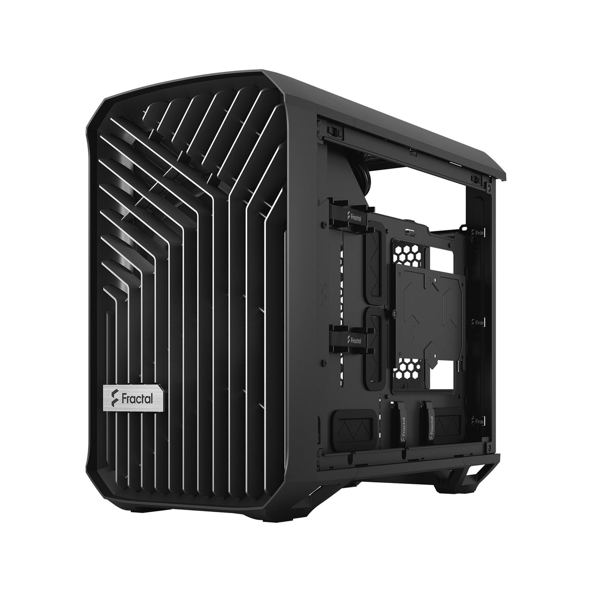 Fractal Design Torrent Nano Micro - Mini ITX Tower Case in Black