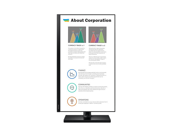 Samsung T45F LED display 68.6 cm (27&quot;) 1920 x 1080 pixels Full HD