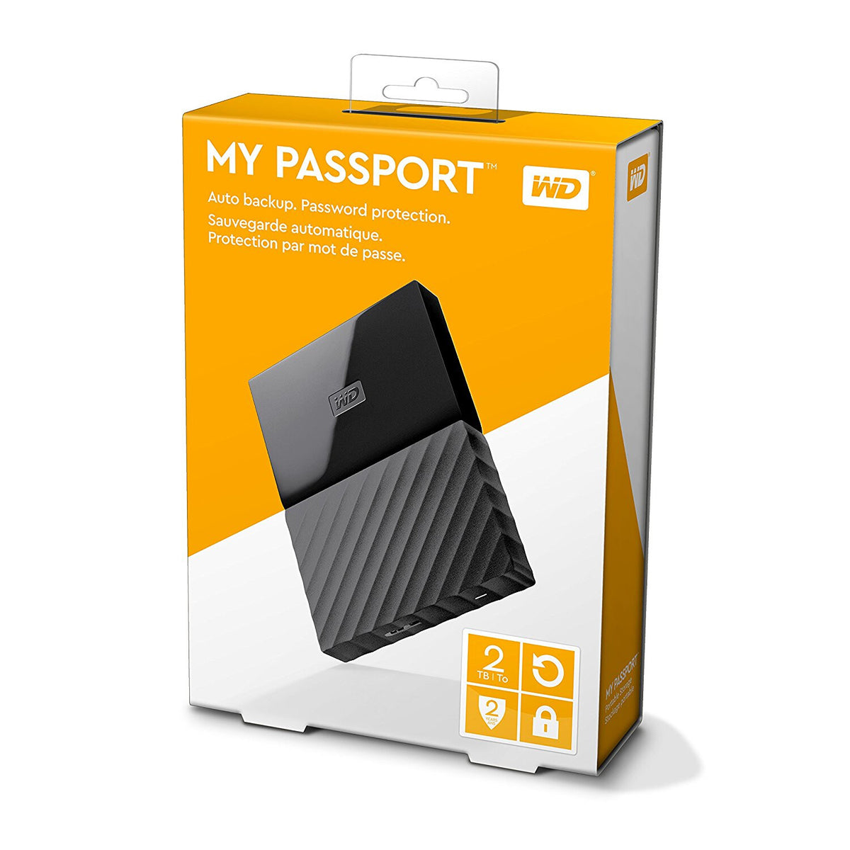 Western Digital My Passport external hard drive 2 TB Black