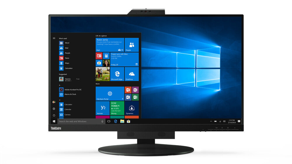 Lenovo ThinkCentre Tiny-In-One 27 LED display 68.6 cm (27&quot;) 2560 x 1440 pixels Quad HD Black