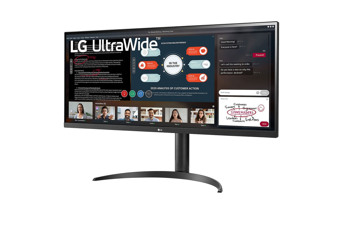 LG 34WP550-B - 86.4 cm (34&quot;) - 2560 x 1080 pixels UltraWide FHD LED Monitor