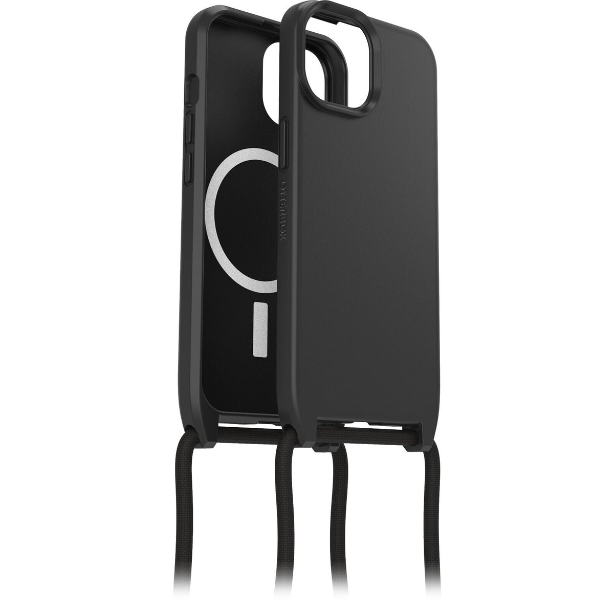 OtterBox React Series Necklace with MagSafe for iPhone 15 in Black