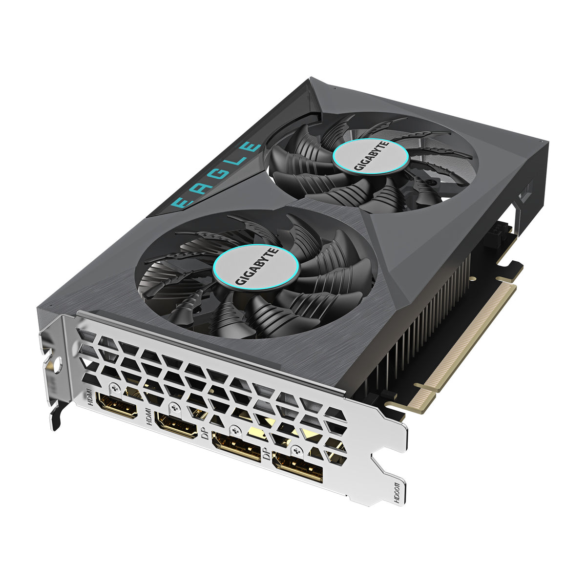 Gigabyte EAGLE OC 6G - NVIDIA 6 GB GDDR6 GeForce RTX 3050 graphics card