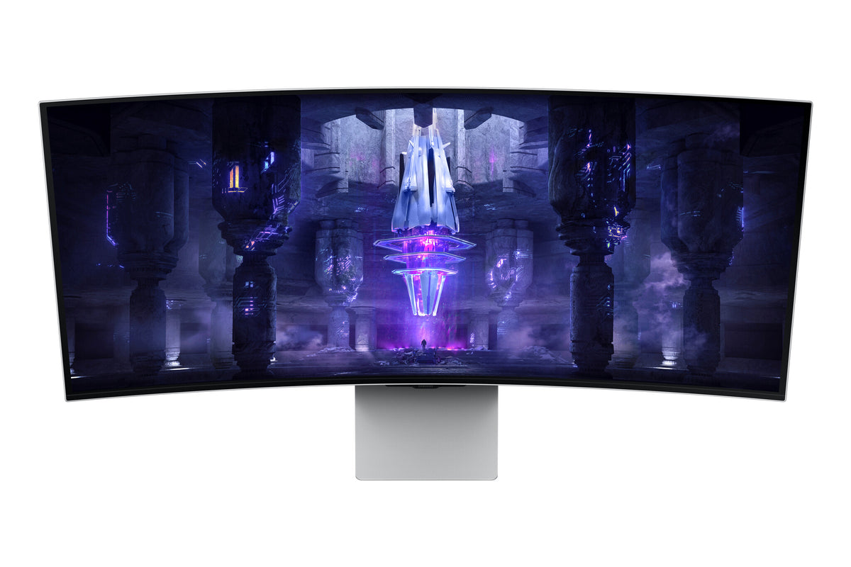 Samsung Odyssey Neo G8 S34BG850SU computer monitor 86.4 cm (34&quot;) 3440 x 1440 pixels UltraWide Quad HD OLED Silver