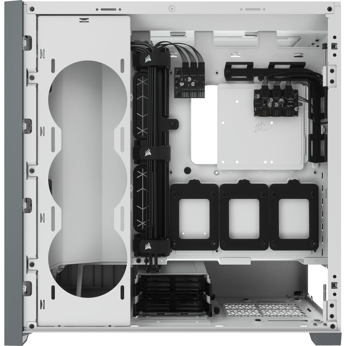 Corsair iCUE 5000X RGB - ATX Mid Tower Case in White