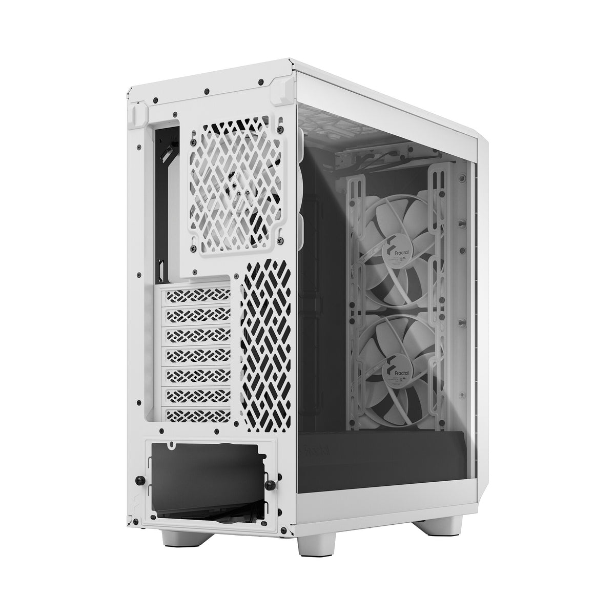 Fractal Design Meshify 2 Compact Lite - ATX Mid Tower Case in White