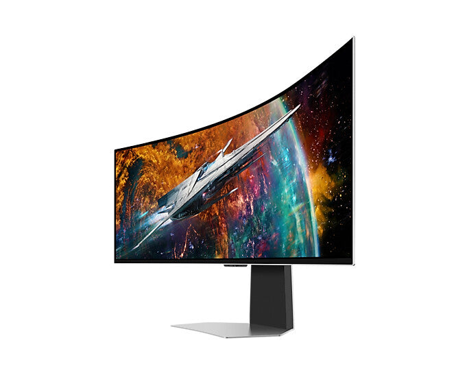 Samsung Odyssey LS49CG950SUXDU computer monitor 124.5 cm (49&quot;) 5120 x 1440 pixels Dual QHD OLED Silver