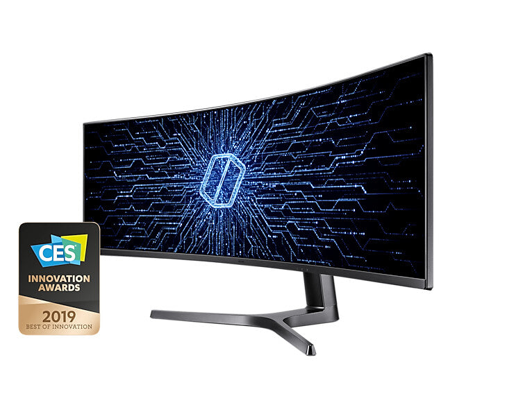 Samsung Odyssey RG90S computer monitor 124 cm (48.8&quot;) 5120 x 1440 pixels 4K Ultra HD LCD Black