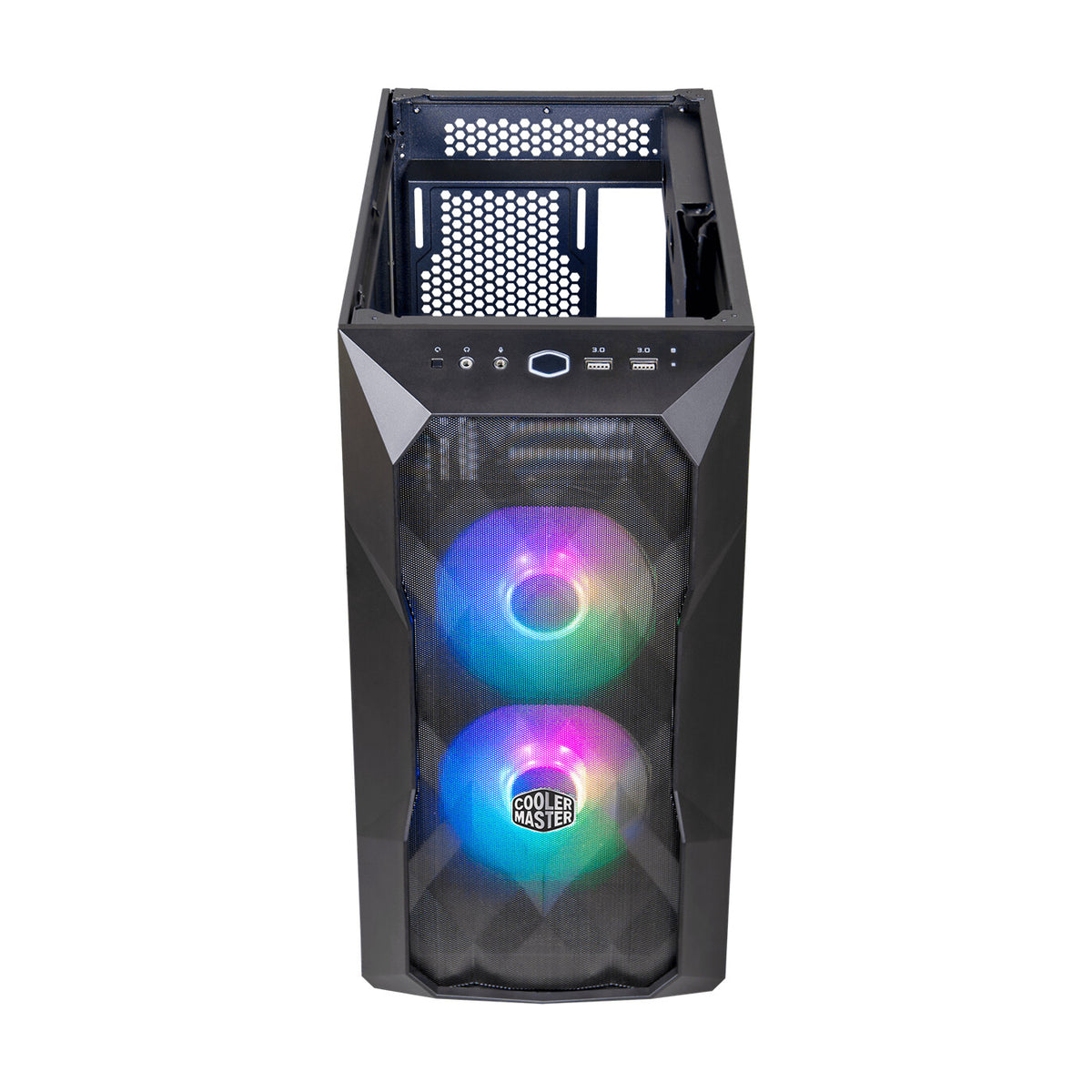 Cooler Master TD300 Mesh - MicroATX Mini Tower Case in Black