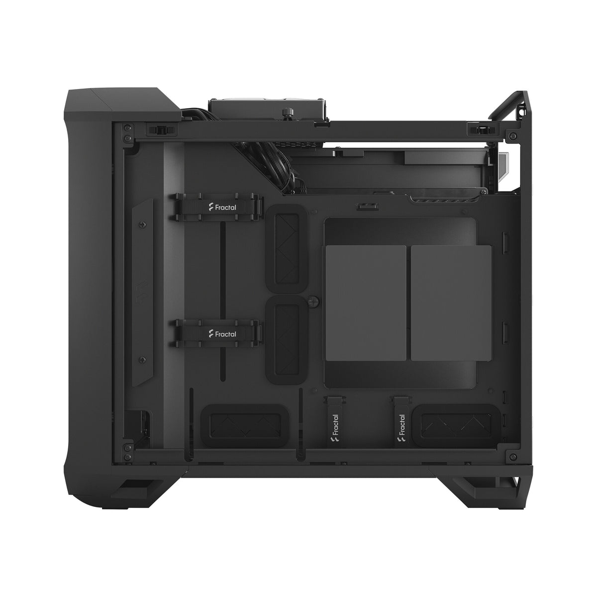 Fractal Design Torrent Nano Micro - Mini ITX Tower Case in Black