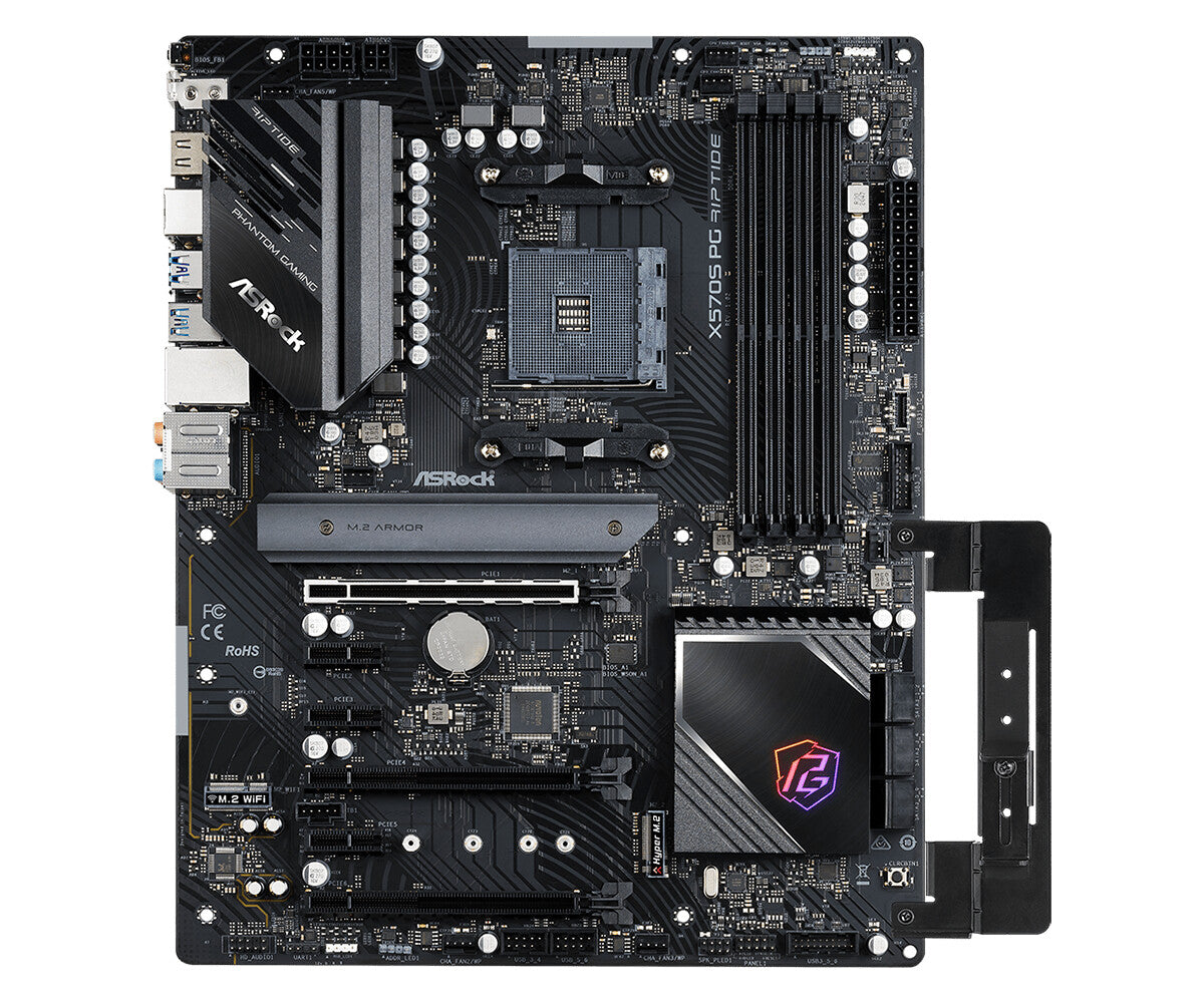 Asrock X570S PG Riptide ATX motherboard - AMD X570 Socket AM4