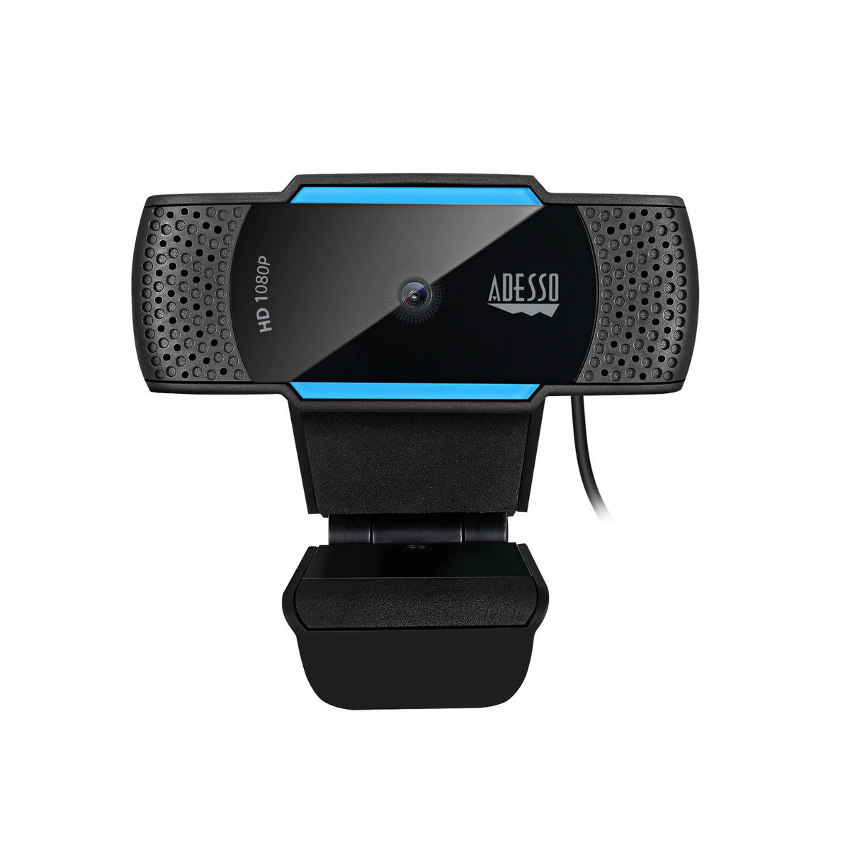 Adesso CyberTrack H5 - 2.1 MP 1920 x 1080p USB 2.0 webcam in Black / Blue