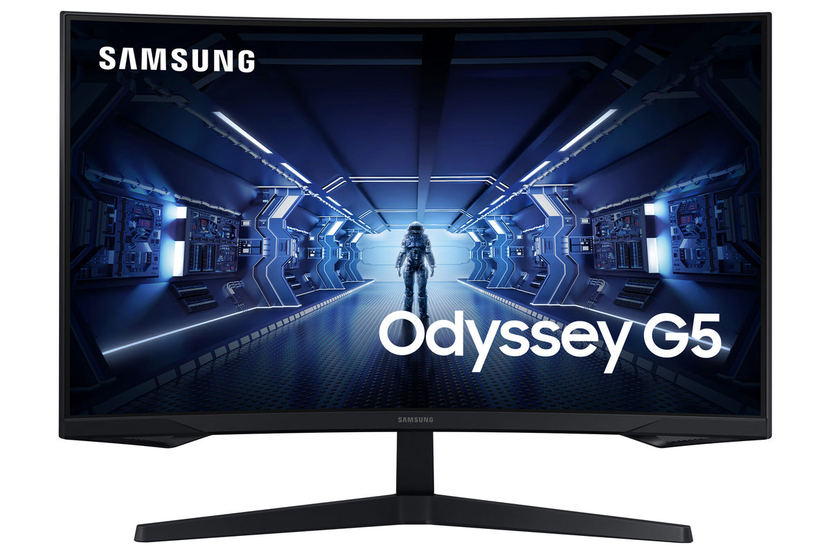 Samsung Odyssey G5 G55T computer monitor 68.6 cm (27&quot;) 2560 x 1440 pixels Quad HD LED Black