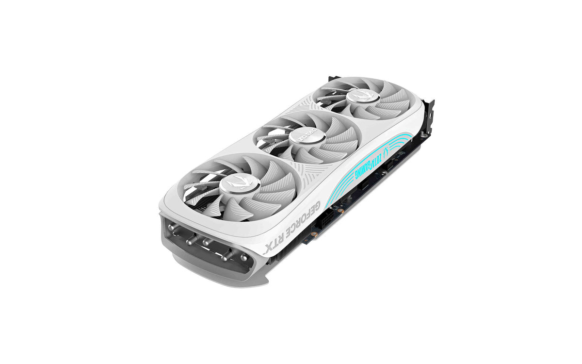 Zotac Trinity OC &quot;White Edition&quot; - NVIDIA 12 GB GDDR6X GeForce RTX 4070 Ti graphics card