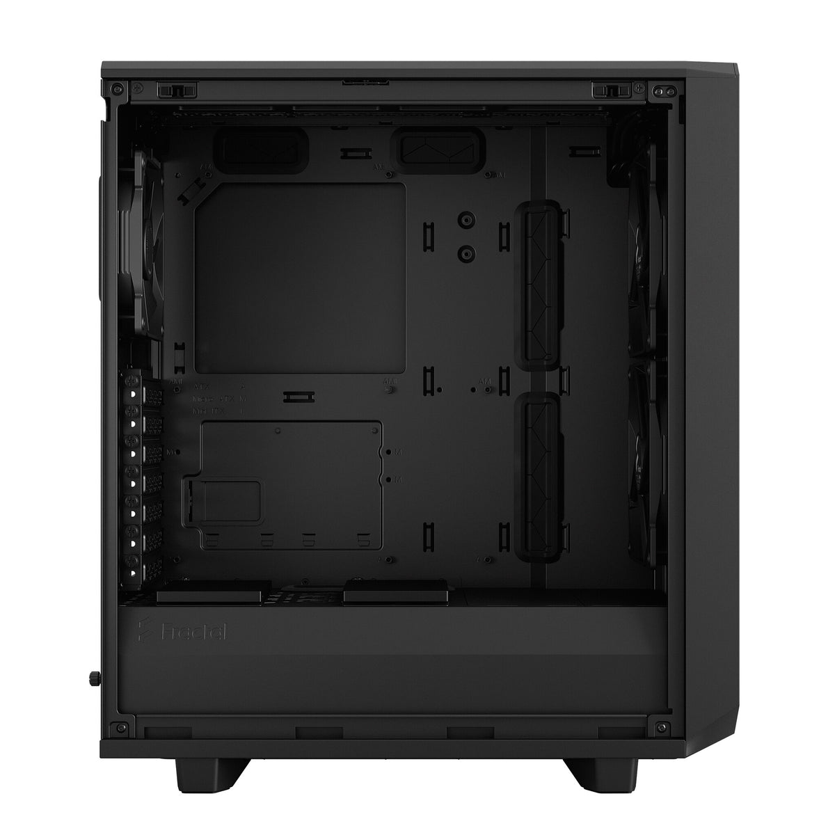 Fractal Design Meshify 2 Compact TG Light Tint - ATX Mid Tower Case in Black