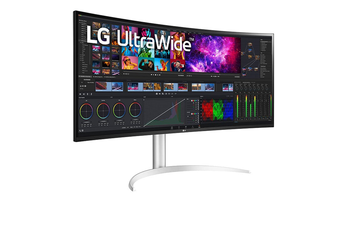 LG 40WP95CP-W computer monitor 100.8 cm (39.7&quot;) 5120 x 2160 pixels 5K Ultra HD LED Yellow