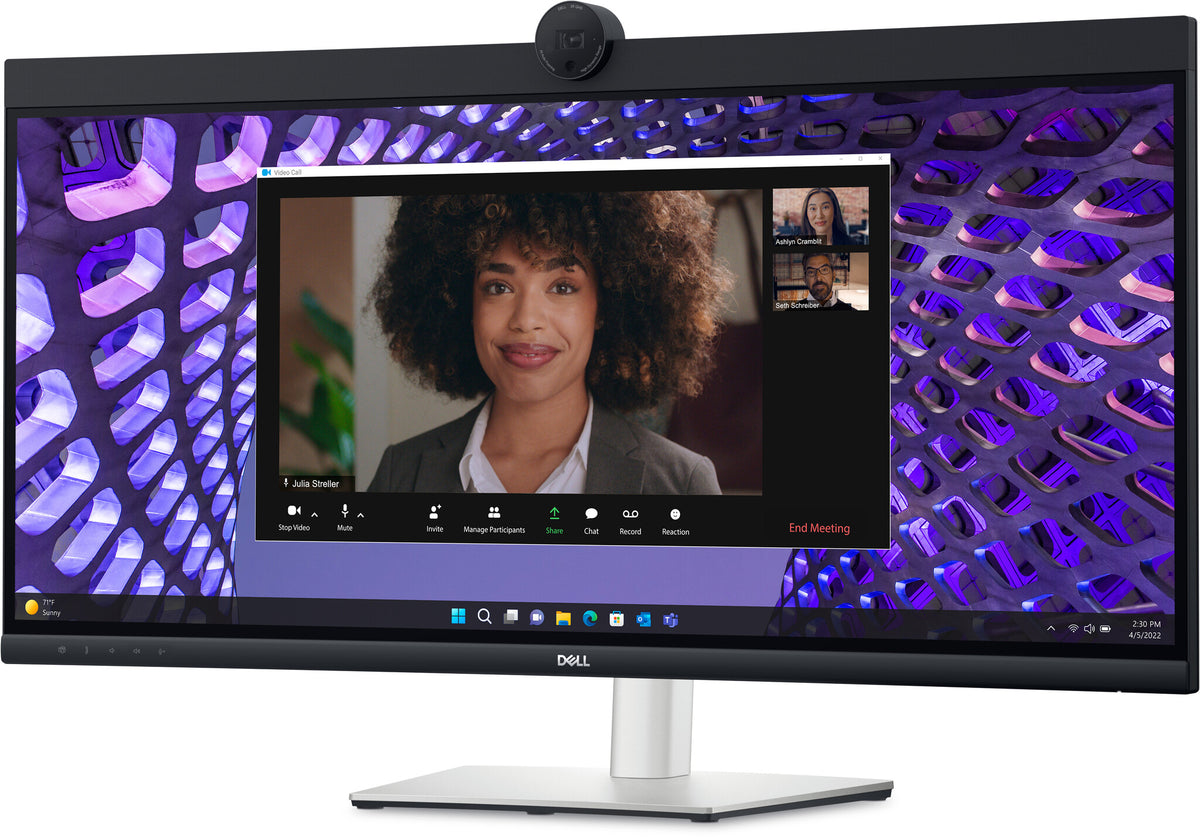 DELL P Series P3424WEB computer monitor 86.7 cm (34.1&quot;) 3440 x 1440 pixels 4K Ultra HD LCD