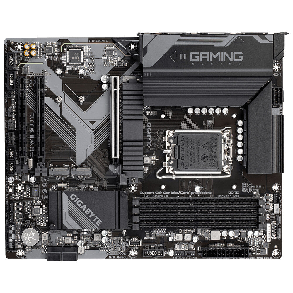 Gigabyte B760 GAMING X ATX motherboard - Intel B760 LGA 1700