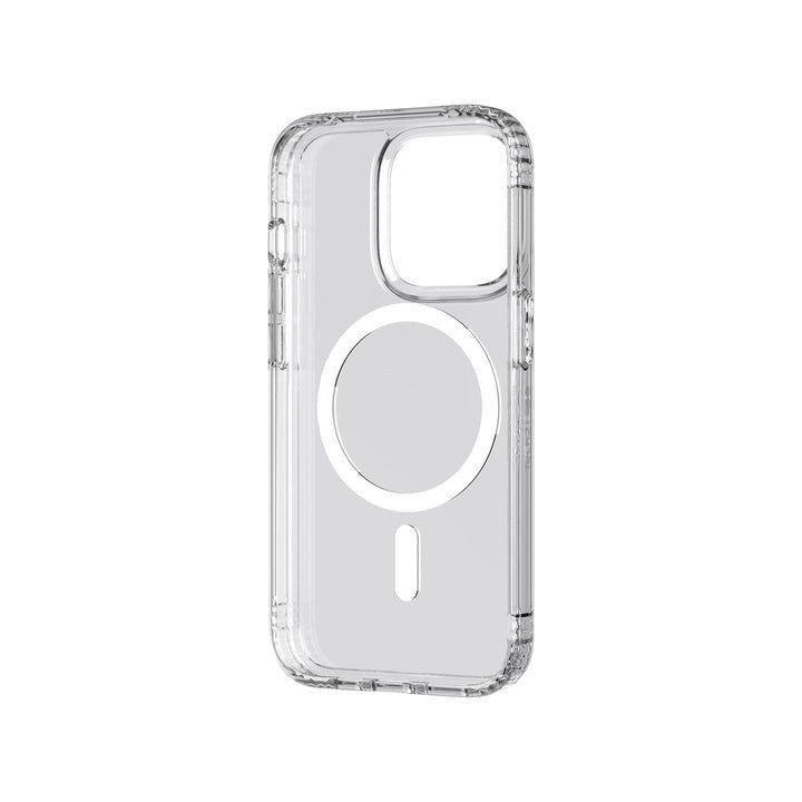 Tech21 Evo Clear with MagSafe for iPhone 14 Pro in Transparent