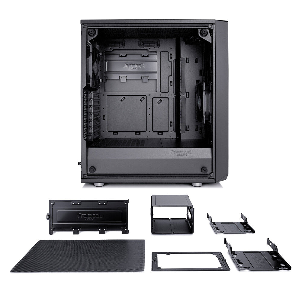 Fractal Design Meshify C - ATX Mid Tower Case in Black