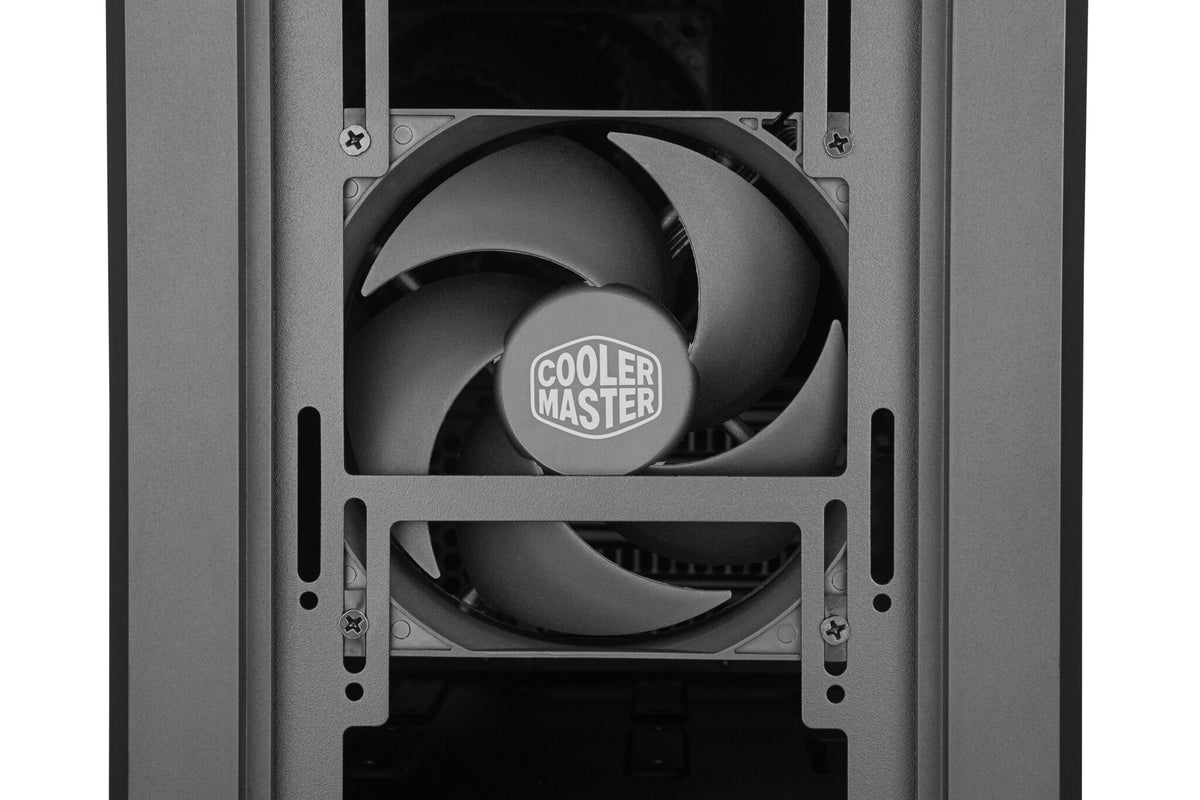 Cooler Master Silencio S400 - MicroATX Mini Tower Case in Black