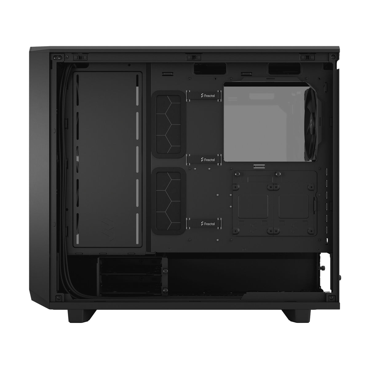 Fractal Design Meshify 2 Lite - ATX Mid Tower Case in Black