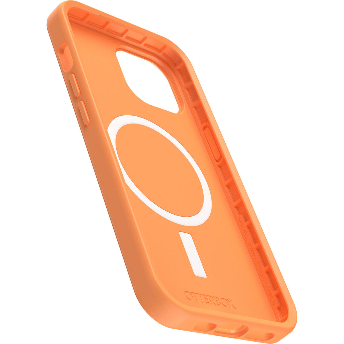 OtterBox Symmetry Series for MagSafe for iPhone 15 in Sunstone (Orange)