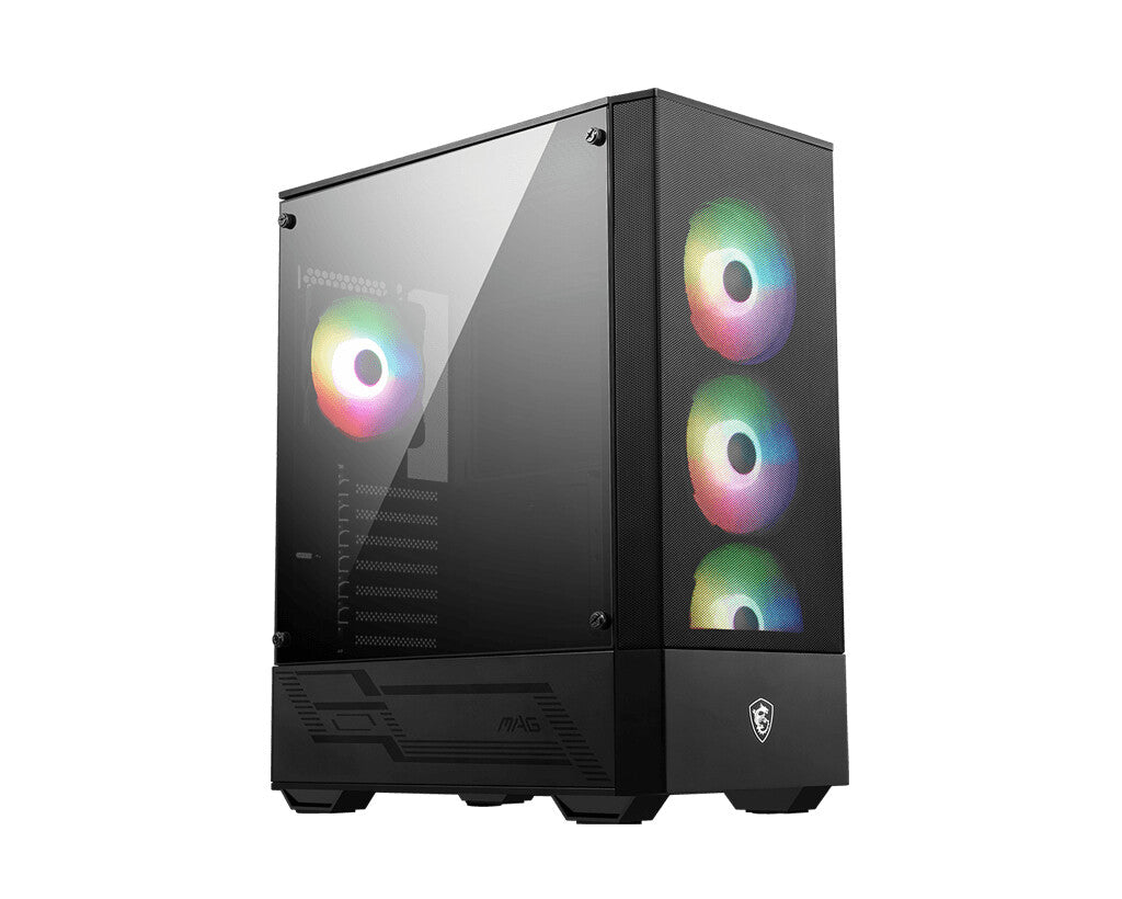 MSI MAG FORGE 112R - ATX Mid Tower Case in Black / Transparent