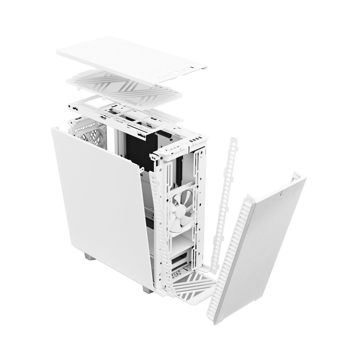 Fractal Design Define 7 Compact - ATX Mid Tower Case in White