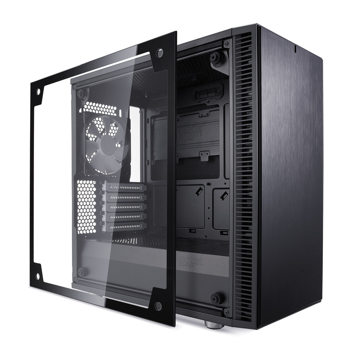 Fractal Design Define Mini C TG - Mini Tower in Black