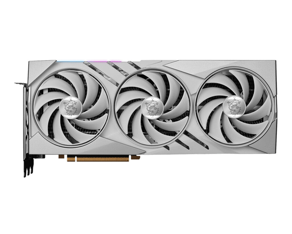 MSI GAMING X SLIM WHITE- NVIDIA 16GB GDDR6X GeForce RTX 4080 graphics card