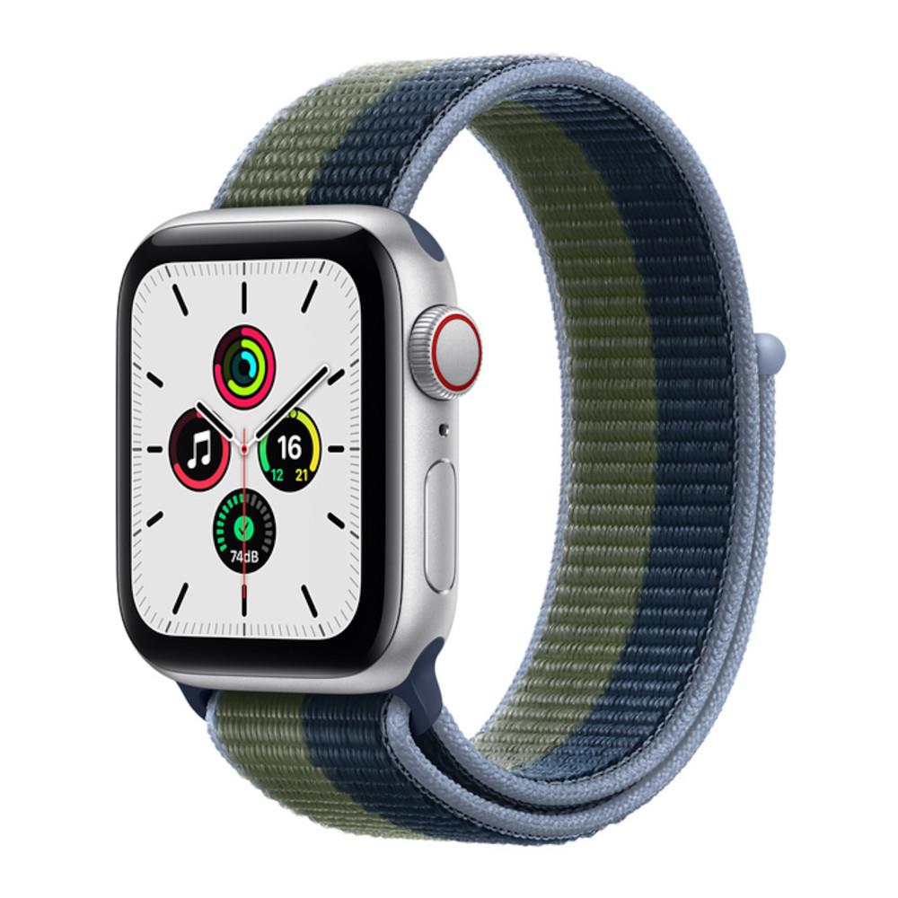 Apple Watch SE OLED 40 mm Digital 324 x 394 pixels Touchscreen 4G Silver Wi-Fi GPS (satellite)