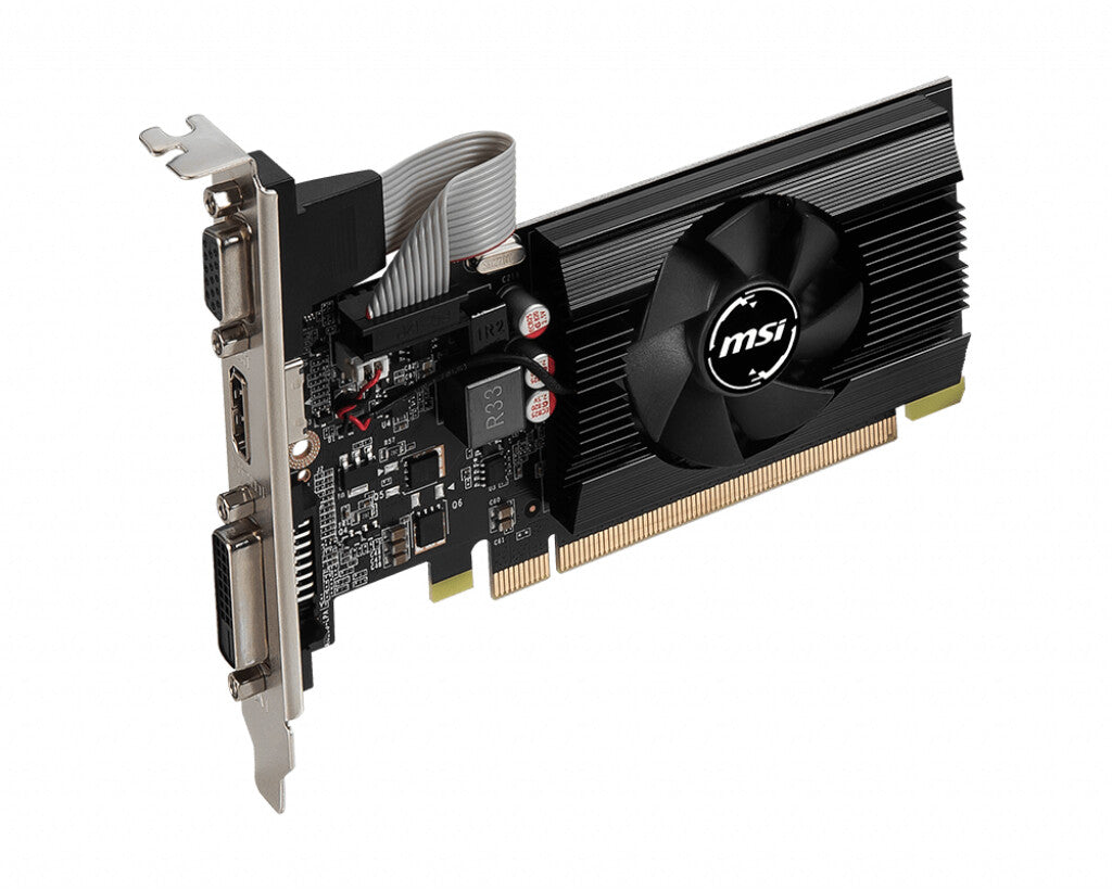 MSI NVIDIA GeForce GT 730 2 GB GDDR3 Graphics Card