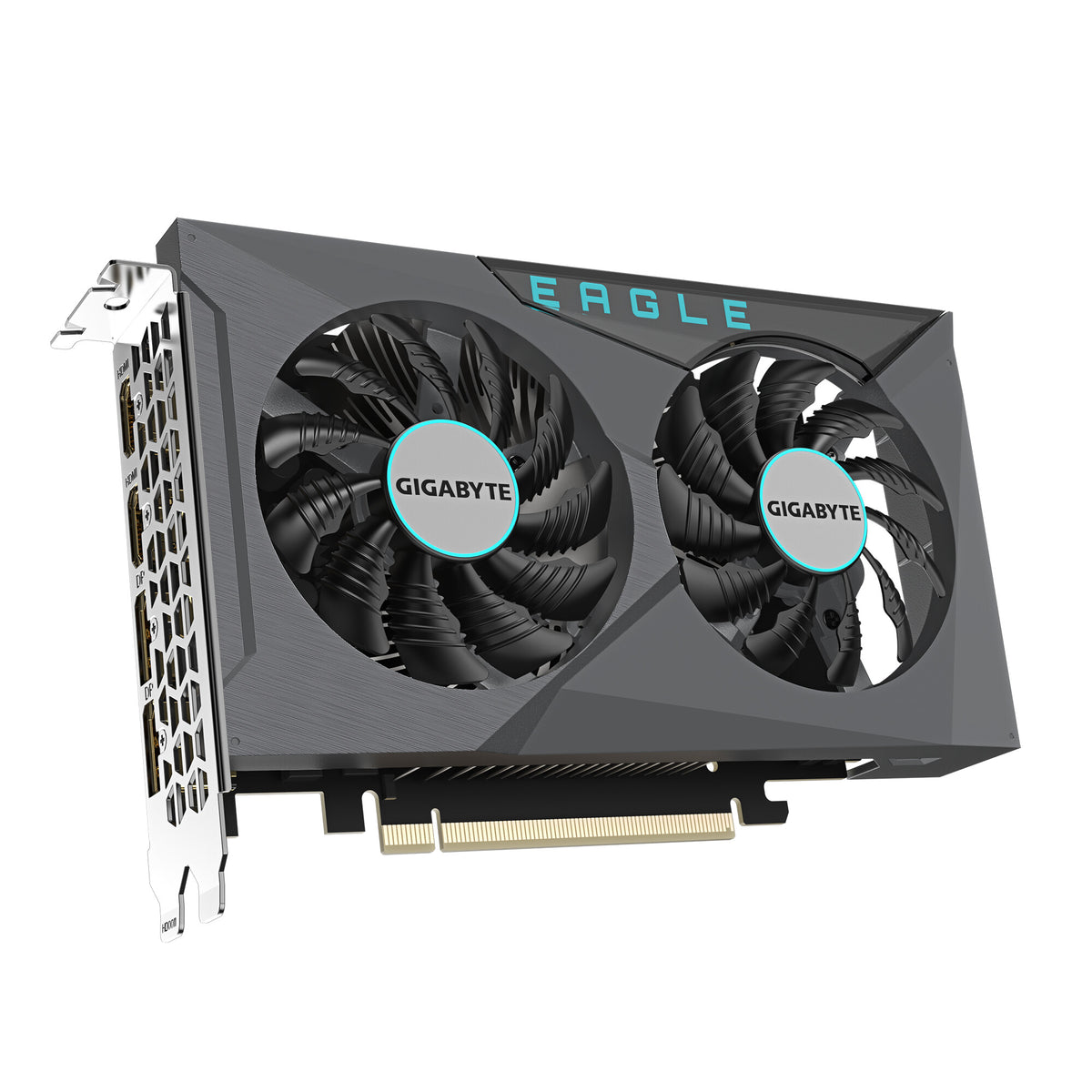 Gigabyte EAGLE OC 6G - NVIDIA 6 GB GDDR6 GeForce RTX 3050 graphics card